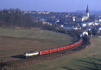 Tonzug aus Löhnberg nach Limburg. Foto: Jürgen Rech